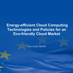 Energy Efficient Cloud Computing Technologies and Policies for an Eco-Friendly Cloud Market